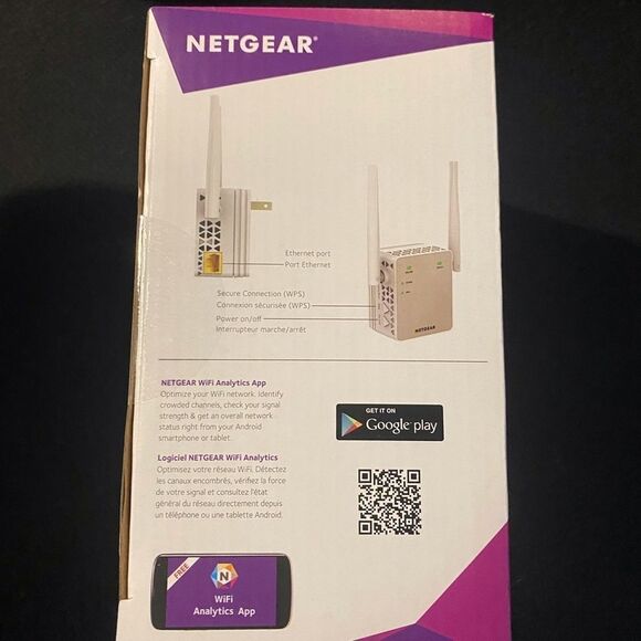 NetGear Wifi AC1200 Range Extender Dual Band New In Box Y - Picture 3 of 6